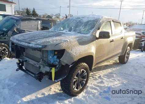 2022 Chevrolet Colorado 4Wd Short Box Z71 from USA, damaged, VIN 1GCGTDEN7N1190897